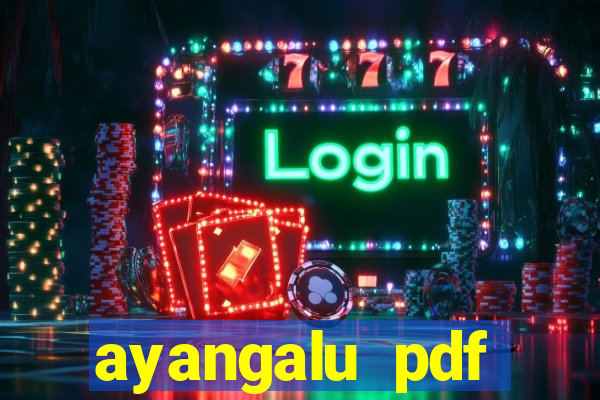 ayangalu pdf ayangalu orisha